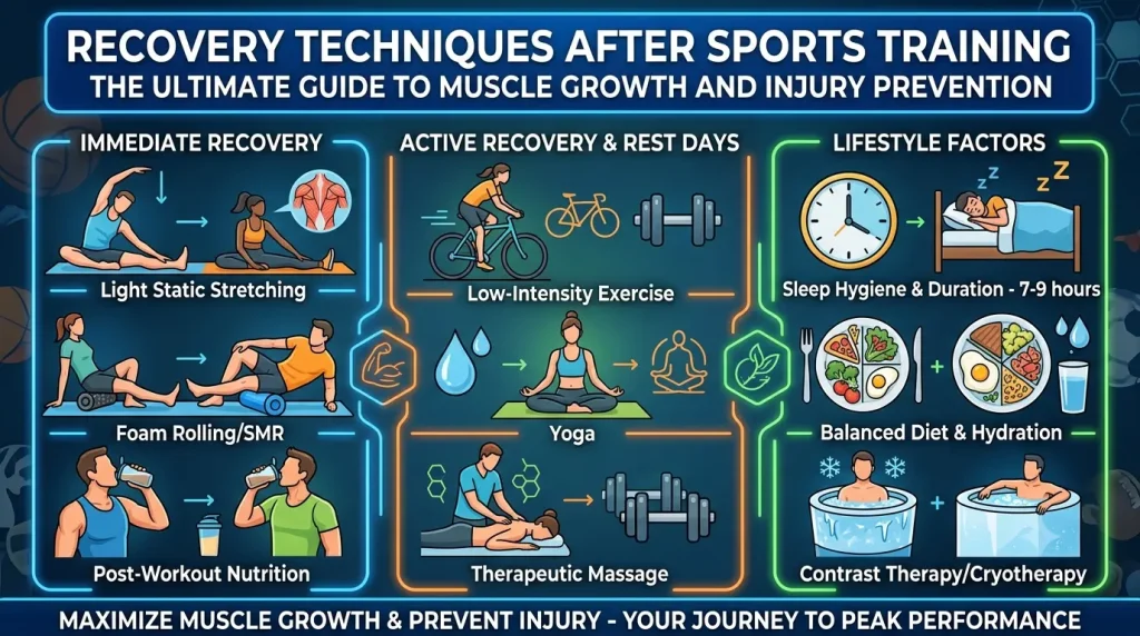 Recovery Techniques After Sports Training: The Ultimate Guide to Muscle Growth and Injury Prevention recovery techniques after sports Ttaining the ultimate guide to muscle growth and injury prevention