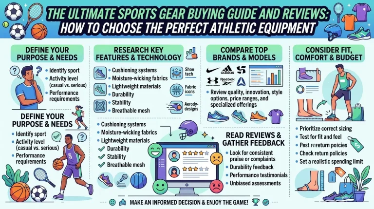 the ultimate sports gear buying guide and reviews how to choose the perfect athletic equipment