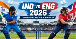 ind vs eng 2026 latest news, results & schedule